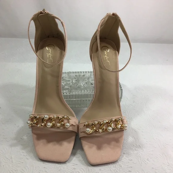 Comfort Est. 1946 Pink Ankle Strap Heel Sandals - Picture 2 of 10